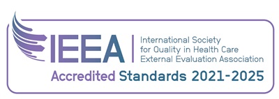 International Society for Quality in Health Care External Evaluation Association (IEEA) logo